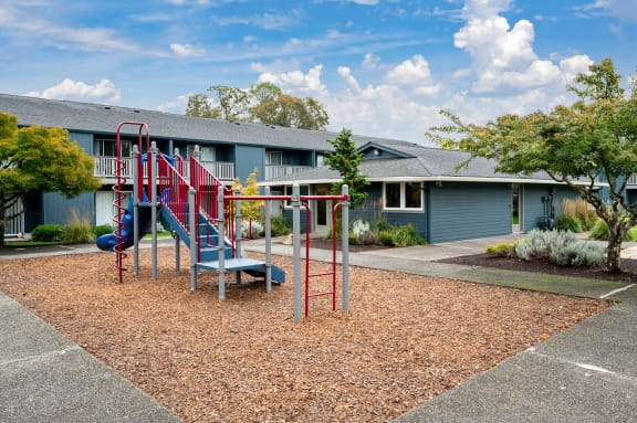 our apartments have a playground for your kids to play