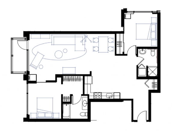 floor plan of the administrative building of the national archives of finland