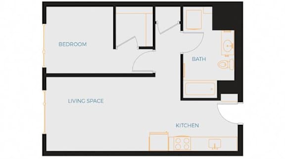 a blueprint of a floor plan of a house