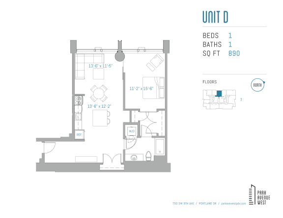PAW Floor Plan_Unit D