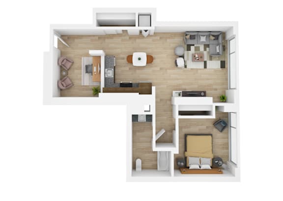 a1 floor plan studio apartments for rent