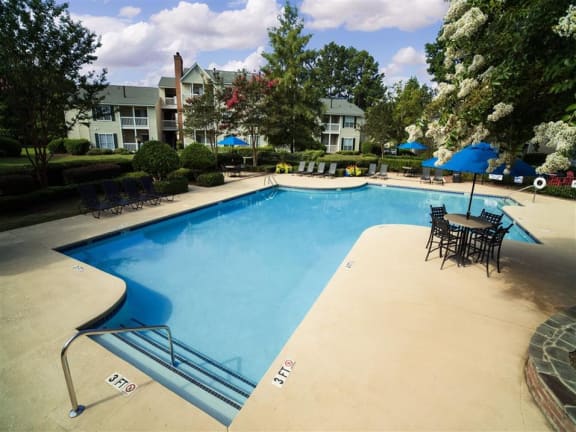 Pool at Stillwater at Grandview Cove Apartments in Simpsonville, SC