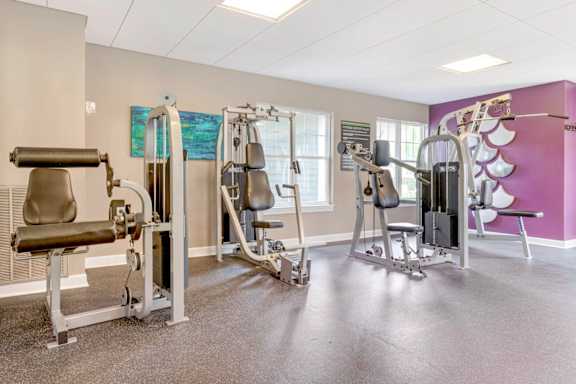 State-Of-The-Art Fitness Center at Central on the Green Apartment Homes, Raleigh, 27604