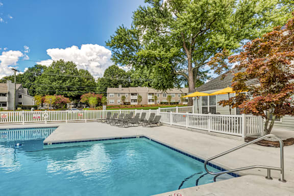 Pool at Brandemere Apartment Homes, North Carolina