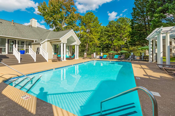 Relaxing Swimming Pool at Bridges at Mallard Creek Apartment Homes, Charlotte, NC, 28269