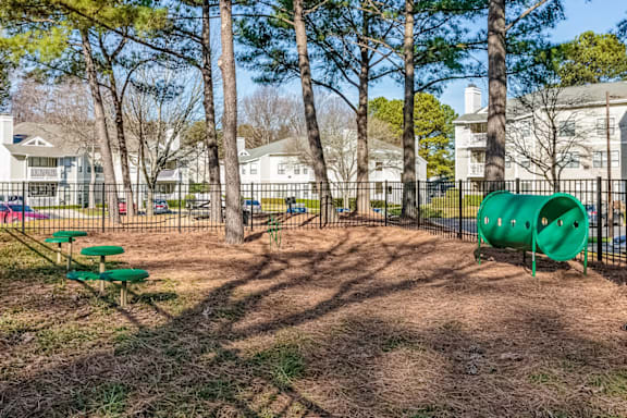 Dog Run at Bridges at Mallard Creek Apartment Homes, Charlotte