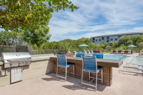 grill area