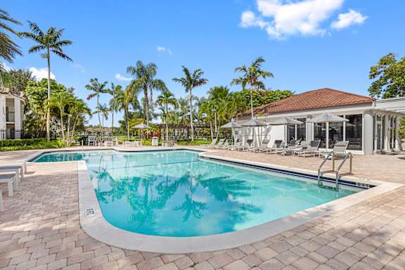 swimming pool with sundeck