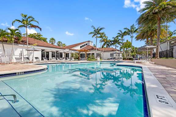 swimming pool with sundeck