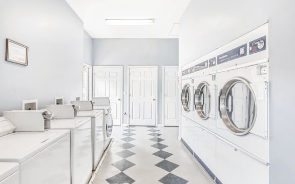Laundry Facilities with Washers and Dryers