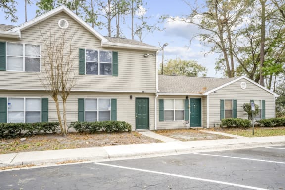 our apartments offer a parking lot for your car