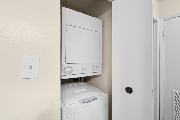 stackable washer and dryer