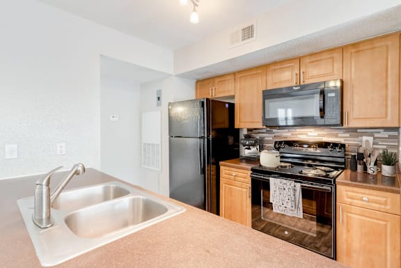 Stainless Steel Appliance Package at Central on the Green Apartment Homes, Raleigh
