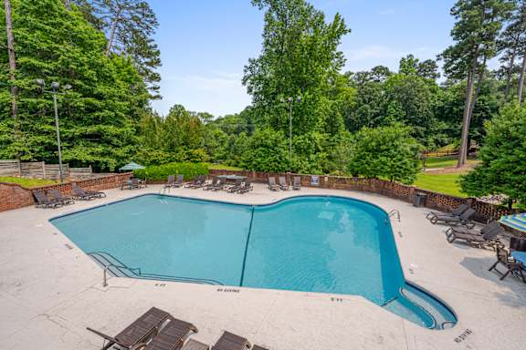 swimming pool with sundeck
