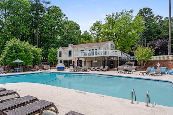 swimming pool with sundeck