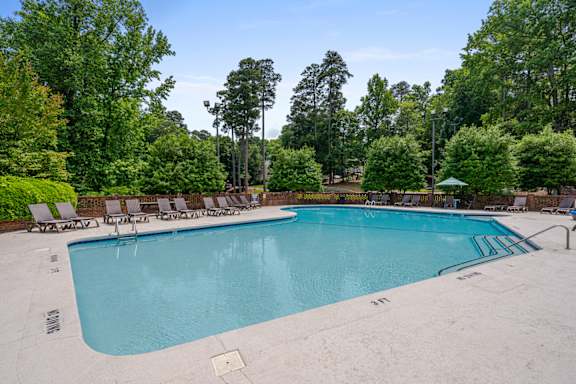 swimming pool with sundeck