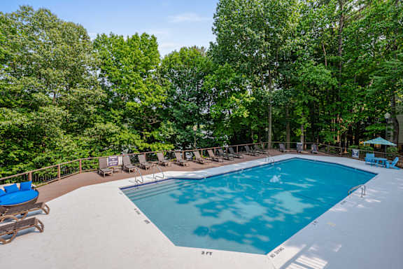 swimming pool with sundeck