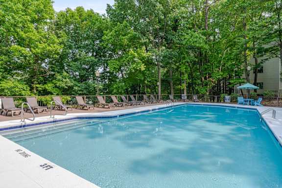 swimming pool with sundeck