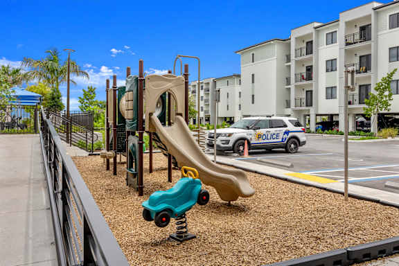 play area at the apartments
