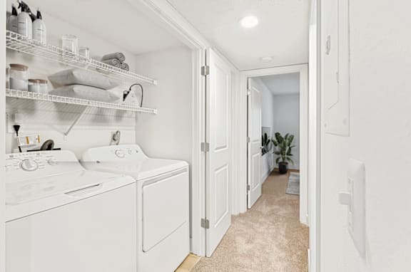 Washer And Dryer In Every Home at The Parke at Trinity Apartment Homes, North Carolina, 27607