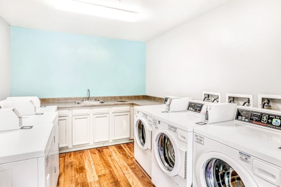 Clothing Care Center with Washers and Dryers