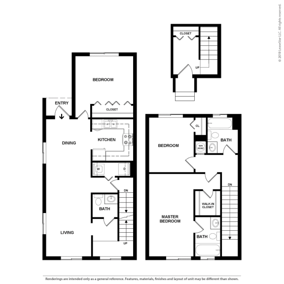 3 Bedroom 2 Bathroom Floor Plan