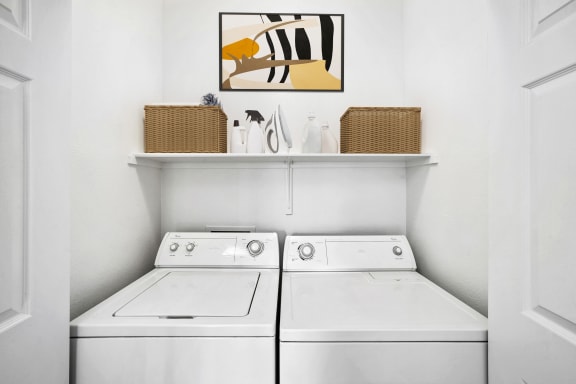 in-unit washer and dryer