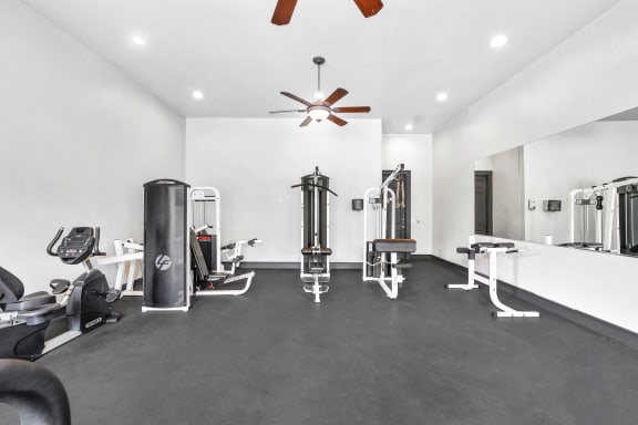 Fitness Center with Exercise Equipment