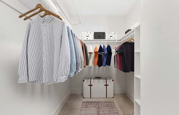 Large Walk-In Closets at Woodlyn on the Green Apartment Homes, North Carolina, 27513