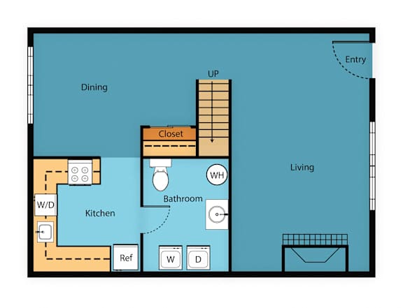 at Woodlake Townhomes, Washington