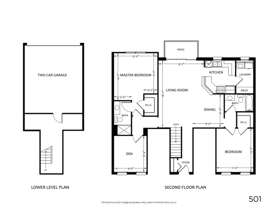 Annapolis 2  Bed   2  Bath   1,501 Sq. Ft.  at Mainstreet Village, Michigan, 48375