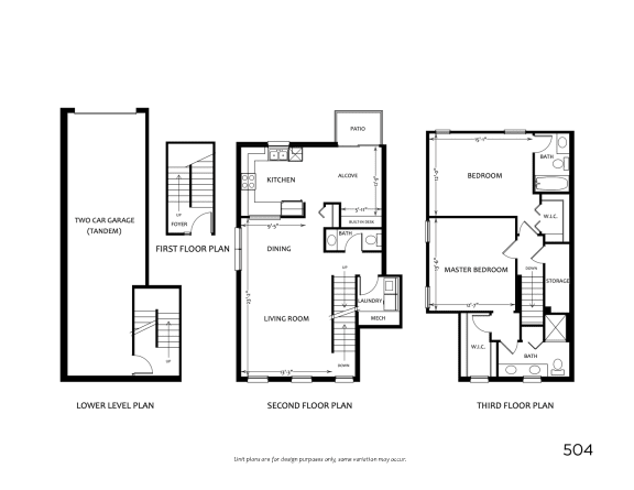 Amherst End 2  Bed   2.5  Bath   1,653 Sq. Ft. at Mainstreet Village, Michigan, 48375