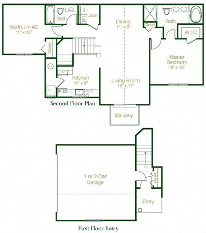 Floor Plan  Braeburn Floor Plan at Cidermill Village, Rochester Hills, MI, 48307