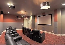 Media Room at The Villagio Apartments, Fayetteville, NC, 28303