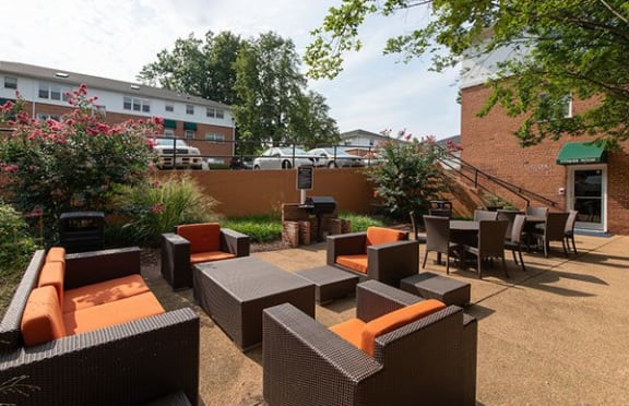 outdoor resident space Park Georgetown Arlington Virginia at Park Georgetown, Arlington, VA, 22209