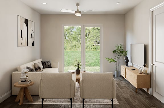 Modern Living Area at The Landings at Hard Scrabble, South Carolina, 29203