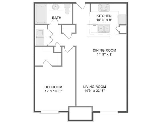 2D floorplan of A1