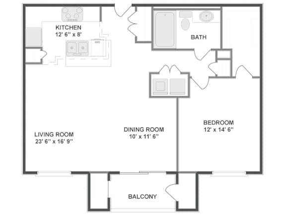 2D floorplan of A2