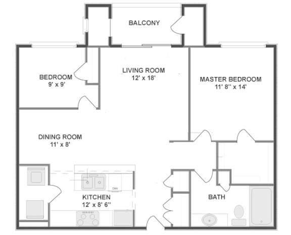 2D floorplan of B1