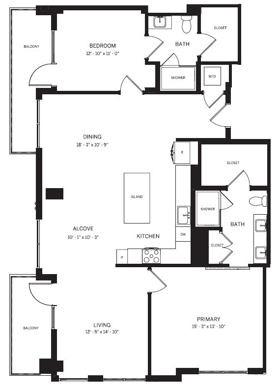 B6_2Bed 2Bath Apartment at AVE Phoenix Sky, Phoenix, AZ, Arizona