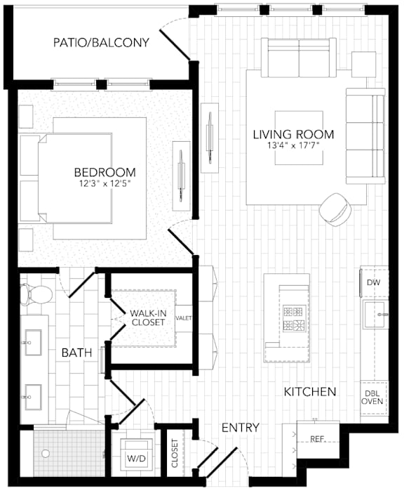 PVA18 Floor Plan at AVE Paradise Valley, Arizona