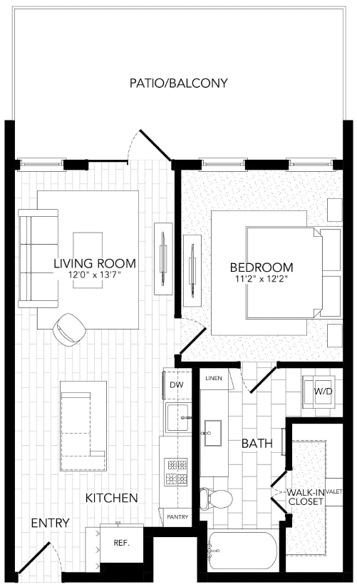 PVA4 Floor Plan at AVE Paradise Valley, Phoenix, 85032