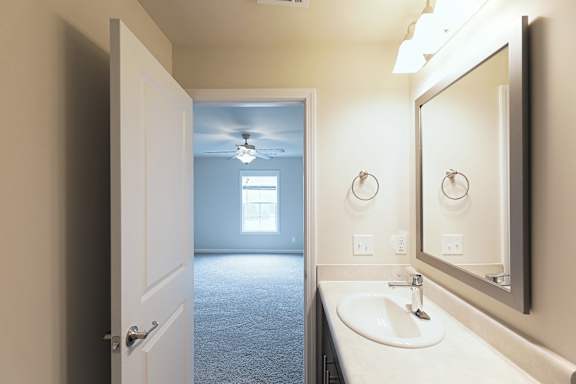 Room hallway at The Vista Apartments &amp; Townhomes, Warrenville, SC, 29851