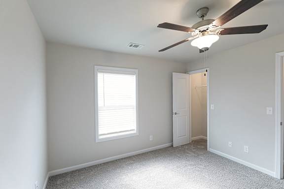 Room with window at The Vista Apartments &amp; Townhomes, South Carolina