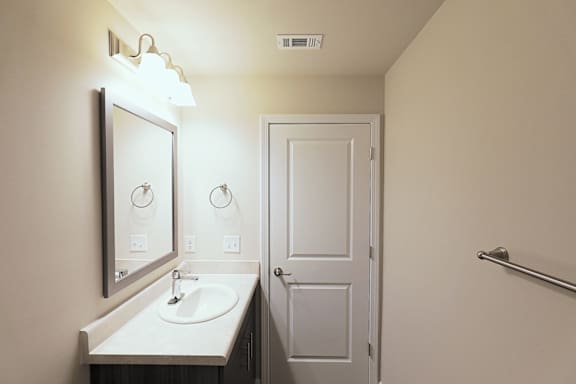 Sink light at The Vista Apartments &amp; Townhomes, Warrenville, SC