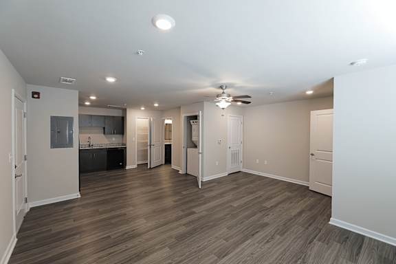 Unfurnished Living Area at Hamilton Park, Greenwood South Carolina