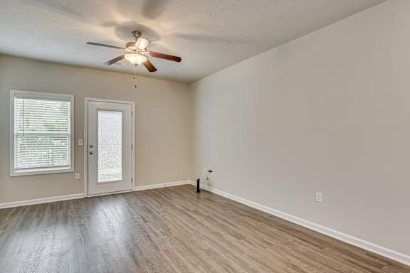 Vacant Living Room at Barrington Apartments, Greenwood, South Carolina