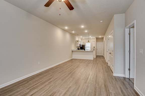 Unfurnished Living Area at Barrington Apartments, Greenwood, SC
