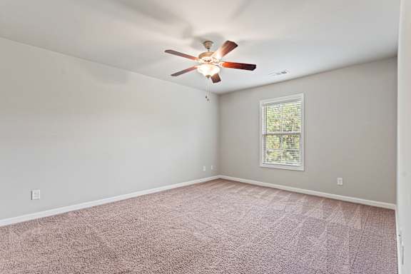 Rustic cozy room with patterned carpet at The Vista Apartments &amp; Townhomes, Warrenville, 29851
