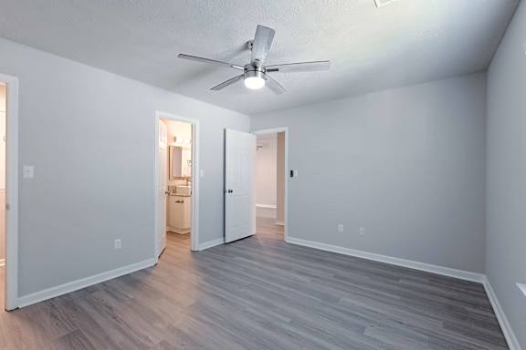 White room and walls of a room at Sanctuary Apartments and Townhomes, Augusta Georgia
